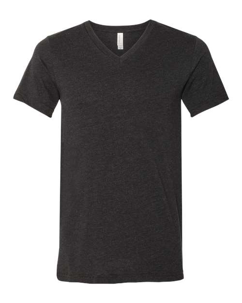 BELLA + CANVAS Unisex Heather CVC V-Neck Tee - BELLA + CANVAS 3005CVC