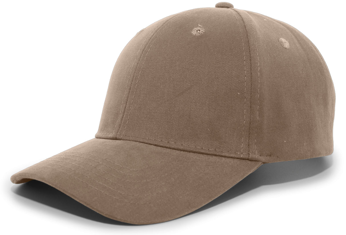 Pacific Headwear Brushed Cotton Twill Hook-And-Loop Adjustable Cap 101C