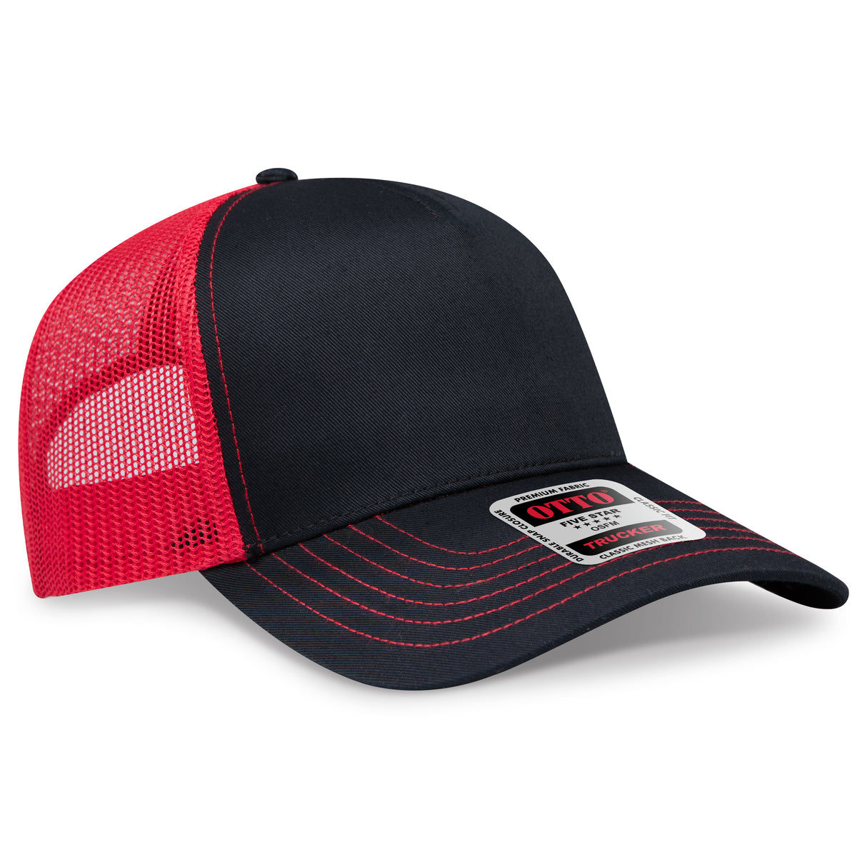 OTTO CAP® 5 Panel Low Profile Mesh Back Trucker Hat OTTO 102-664