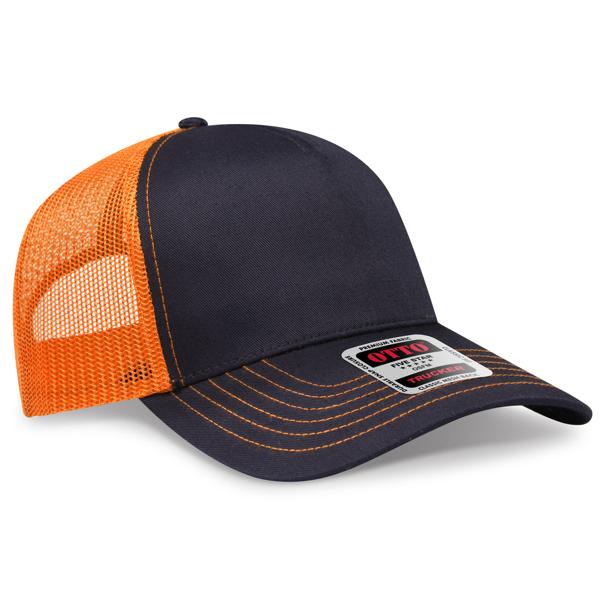 OTTO CAP® 5 Panel Low Profile Mesh Back Trucker Hat OTTO 102-664