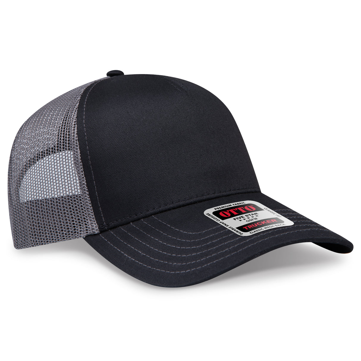 OTTO CAP® 5 Panel Low Profile Mesh Back Trucker Hat OTTO 102-664