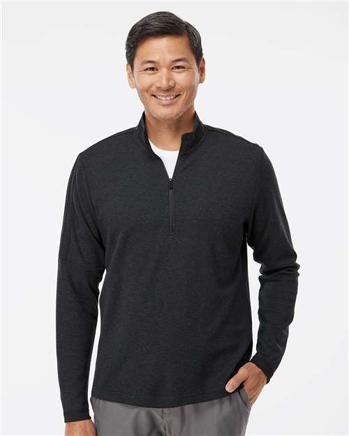 Adidas Men's 3-Stripes Quarter-Zip Sweater Pullover - Adidas A554