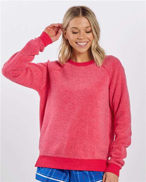 Boxercraft Women's Fleece Out Crewneck Pullover - Boxercraft K01