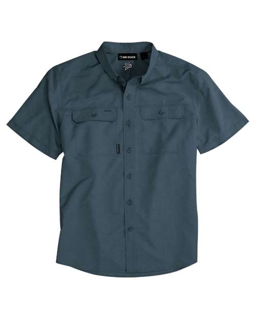 DRI DUCK Men's Crossroad Woven Short Sleeve Shirt - DRI DUCK 4445