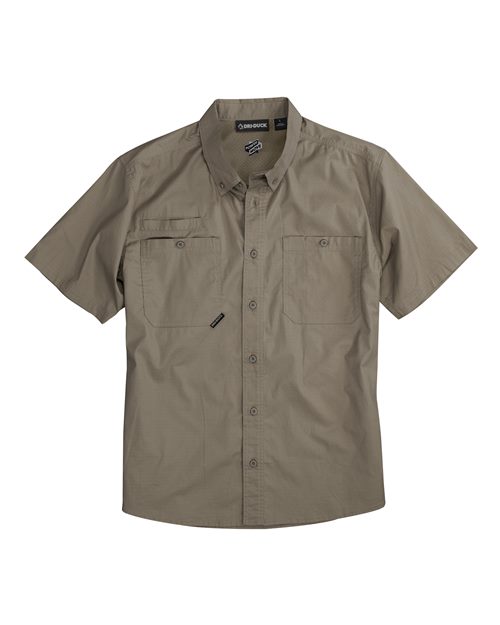 DRI DUCK Men's Craftsman Woven Short Sleeve Shirt - DRI DUCK 4451