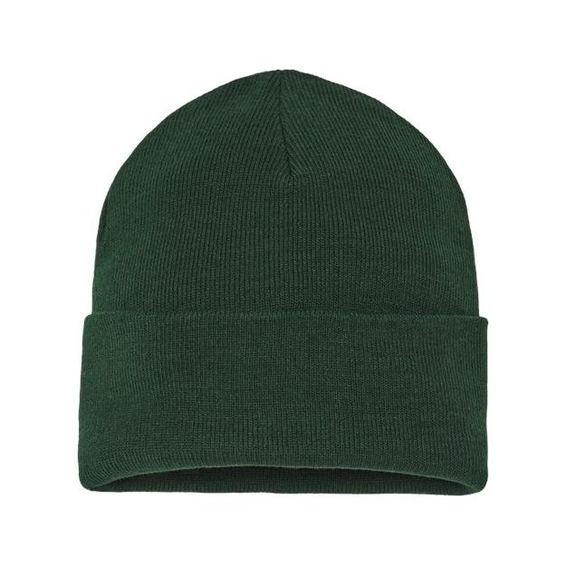 Atlantis Headwear Sustainable Beanie - Atlantis Headwear PURE Atlantis Headwear Bottle Green One Size