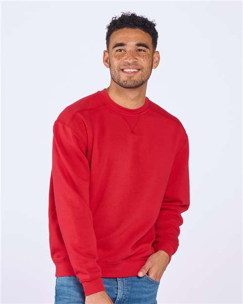 Boxercraft Men's Fleece Crewneck Sweatshirt - Boxercraft BM5101