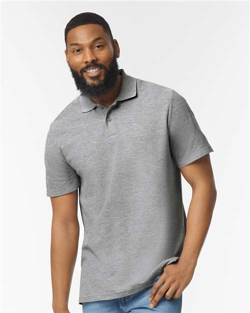 Gildan 64800 Men's Softstyle Pique Polo Wholesale