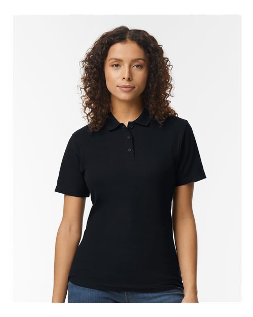 Gildan 64800L Women's Softstyle Pique Polo