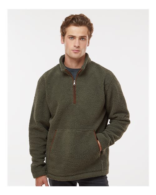 Boxercraft Men's Everest Fleece Quarter-Zip Pullover - Boxercraft BM8510