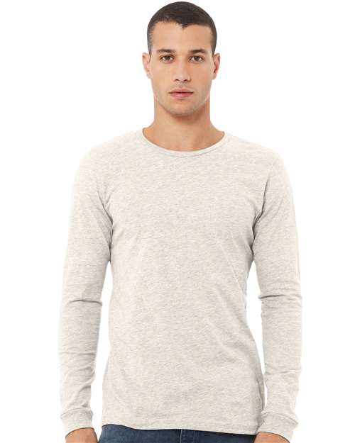 Bella + Canvas 3513 Unisex Triblend Long Sleeve Tee