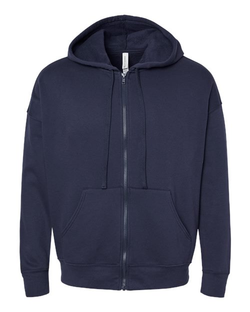 BELLA + CANVAS Unisex Sponge Fleece DTM Full-Zip Hoodie Sweatshirt - BELLA + CANVAS 3759