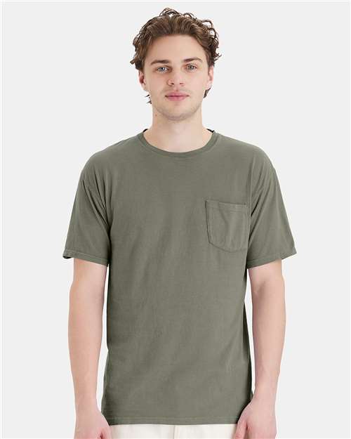 ComfortWash by Hanes Unisex Garment-Dyed Pocket T-Shirt - ComfortWash by Hanes GDH150