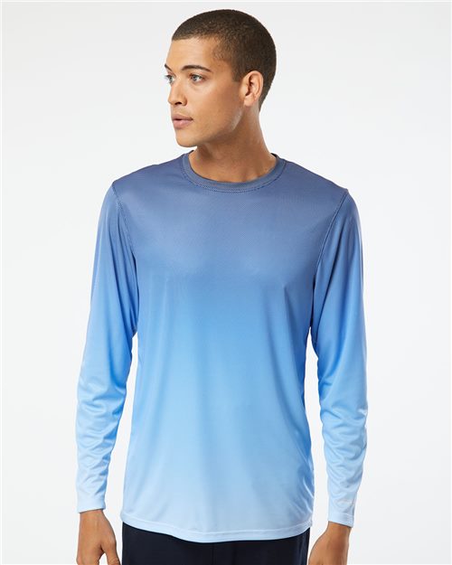 Paragon Unisex Barbados Performance Pin Dot Long Sleeve T-Shirt - Paragon 225