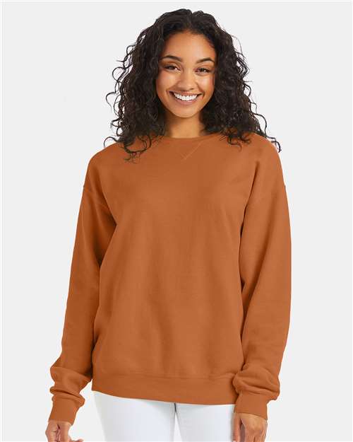 ComfortWash by Hanes Unisex Garment-Dyed Crewneck Sweatshirt - ComfortWash by Hanes GDH400