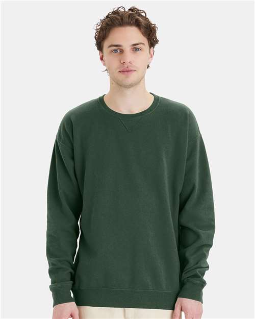 ComfortWash by Hanes Unisex Garment-Dyed Crewneck Sweatshirt - ComfortWash by Hanes GDH400