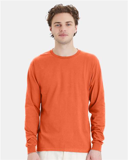 Hanes Essential-T Long Sleeve T-Shirt - Hanes 5286