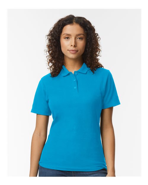 Gildan 64800L Women's Softstyle Pique Polo