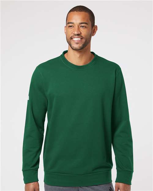 Adidas Unisex Fleece Crewneck Sweatshirt - Adidas A434