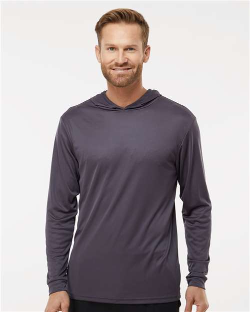 Paragon Unisex Bahama Performance Hooded Long Sleeve T-Shirt - Paragon 220