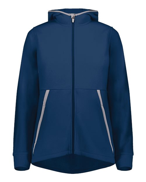 Augusta Sportswear Women's Eco Revive™ Polar Fleece Hooded Full-Zip Jacket - Augusta Sportswear 6860