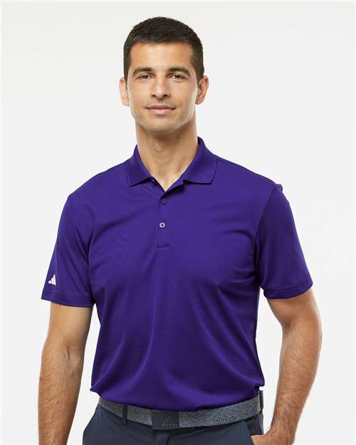 Adidas Men's Performance Piqué Polo - Adidas A430