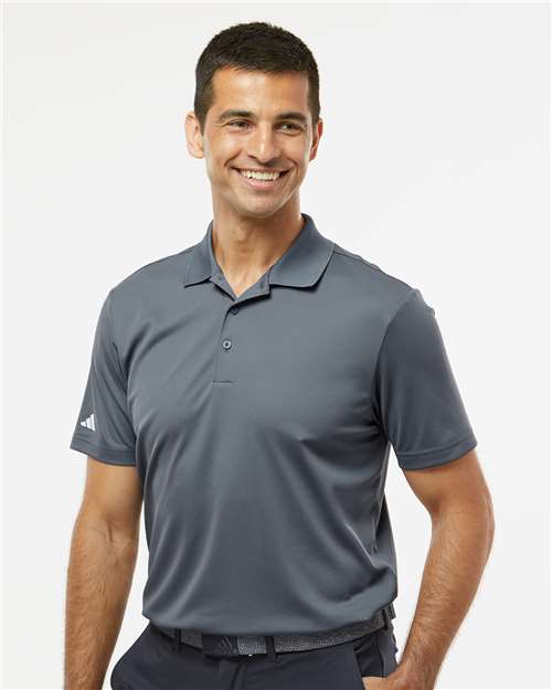 Adidas Men's Performance Piqué Polo - Adidas A430