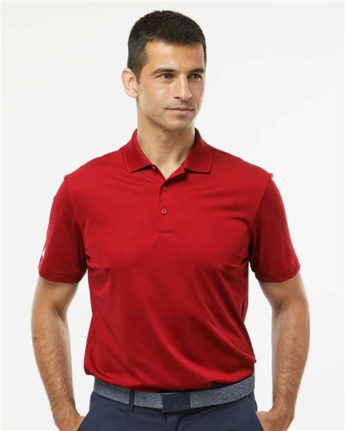 Adidas Men's Performance Piqué Polo - Adidas A430