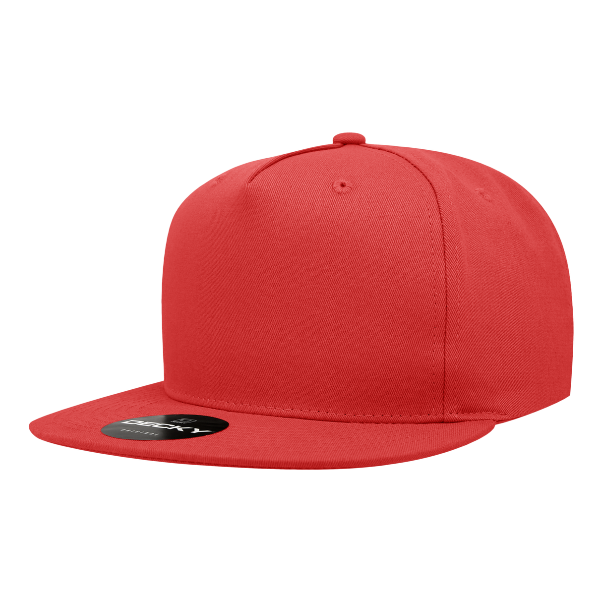 Decky 5 Panel High Profile Structured Cotton Blend Snapback | Decky 1064