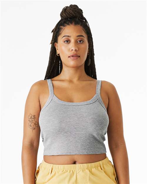 Bella + Canvas 1012 Women's Micro Rib Spaghetti Strap Tank