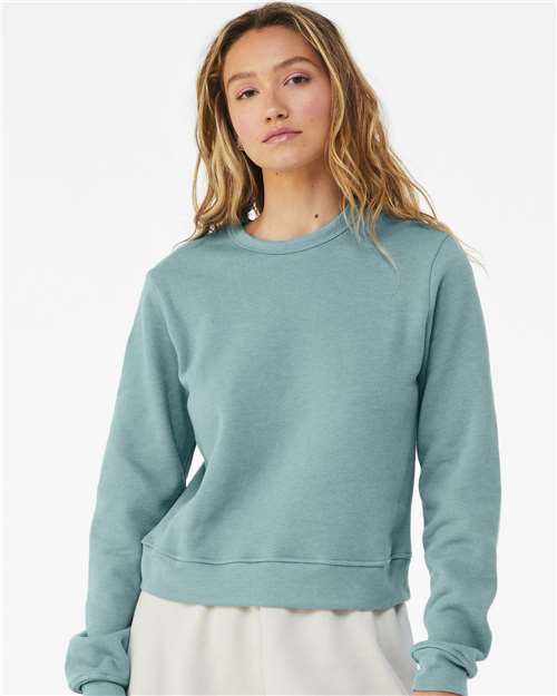 Bella + Canvas 7511 Women's Sponge Fleece Crewneck Sweatshirt