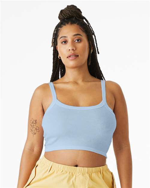Bella + Canvas 1012 Women's Micro Rib Spaghetti Strap Tank