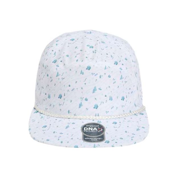 Imperial The Aloha Rope Cap - Imperial DNA010 Imperial Winter Blue Adjustable