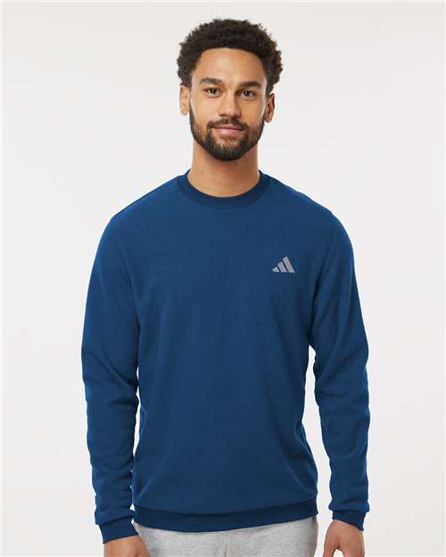 Adidas Men's Terry Loop Crewneck Sweatshirt - Adidas A586