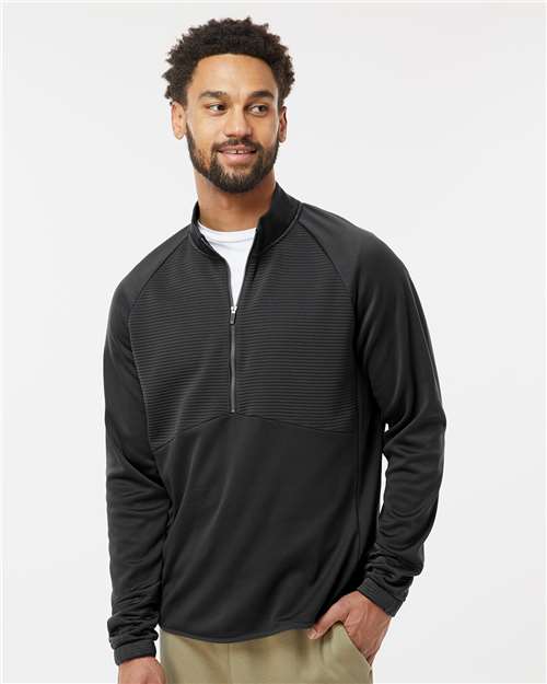 Adidas Men's Performance Quarter-Zip Pullover - Adidas A587
