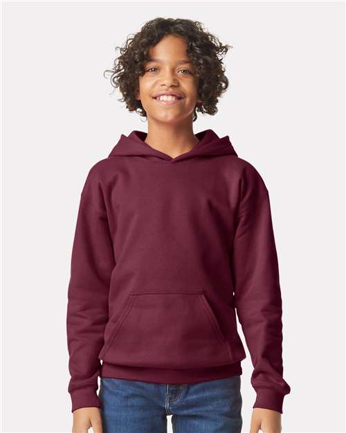 Gildan SF500B Youth Softstyle Midweight Hooded Sweatshirt