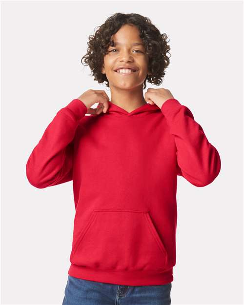 Gildan SF500B Youth Softstyle Midweight Hooded Sweatshirt
