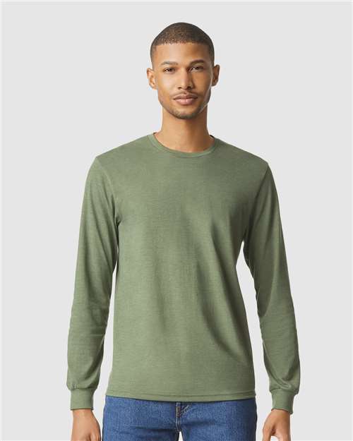 Gildan Unisex Softstyle® CVC Long Sleeve T-Shirt - Gildan 64440CVC