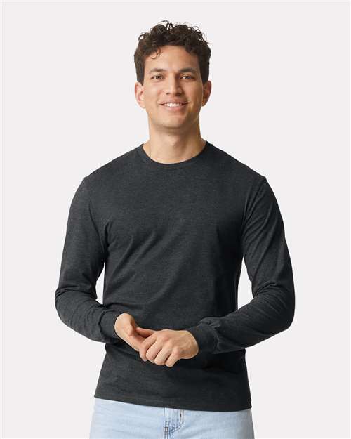 Gildan Unisex Softstyle® CVC Long Sleeve T-Shirt - Gildan 64440CVC