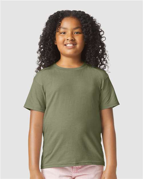 Gildan 64000BCVC Youth Softstyle CVC T-Shirt