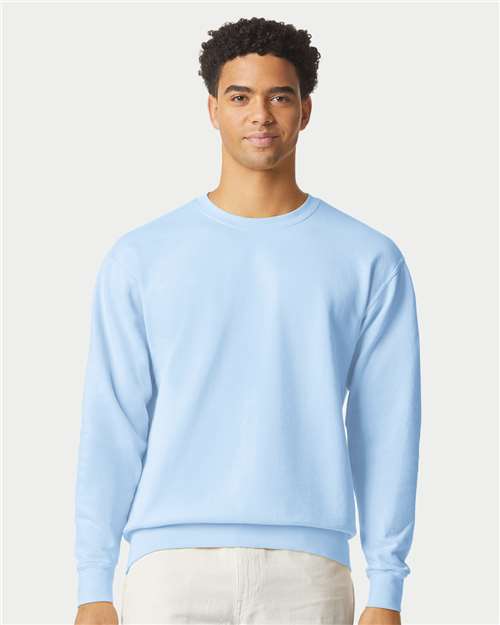 Comfort Colors 1466 Unisex Garment-Dyed Lightweight Fleece Crewneck Sweatshirt