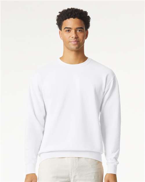 Comfort Colors 1466 Unisex Garment-Dyed Lightweight Fleece Crewneck Sweatshirt