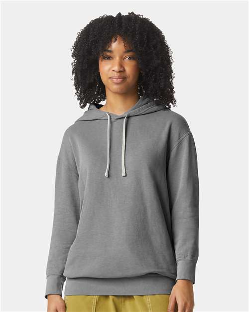 Comfort Colors 1467 Unisex Garment-Dyed Lightweight Fleece Hooded Sweatshirt