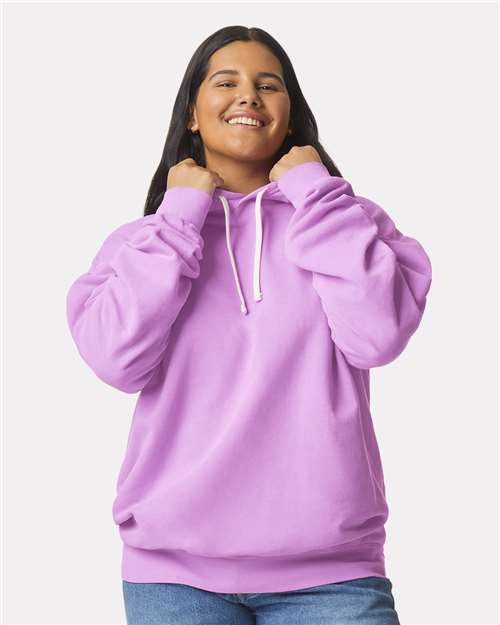 Comfort Colors 1467 Unisex Garment-Dyed Lightweight Fleece Hooded Sweatshirt
