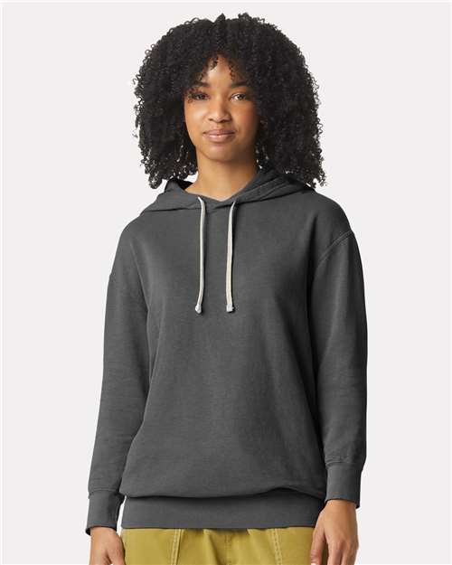 Comfort Colors 1467 Unisex Garment-Dyed Lightweight Fleece Hooded Sweatshirt