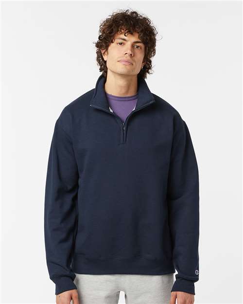 Champion S450 Unisex Powerblend Quarter-Zip Pullover
