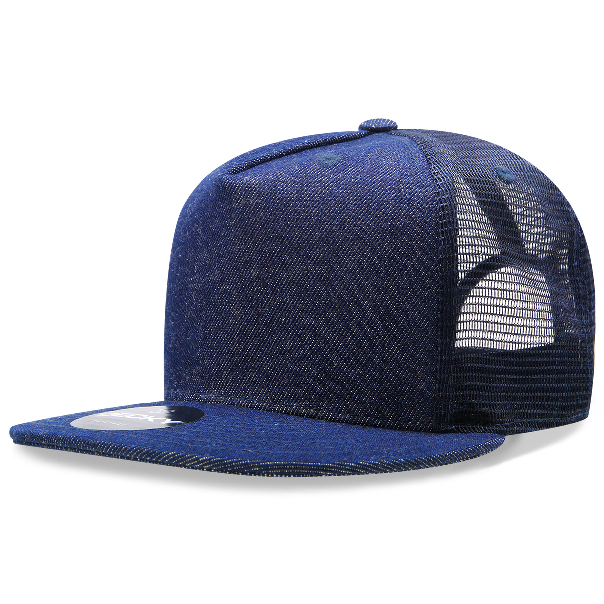 Decky 5 Panel High Profile Structured Denim Trucker | Decky 1082