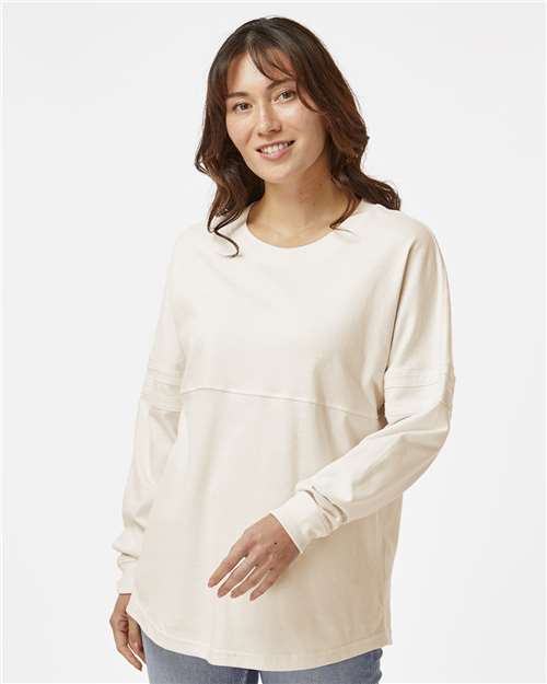 Boxercraft Women's Pom Pom Long Sleeve Jersey T-Shirt - Boxercraft BW3514