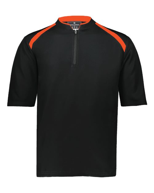 Holloway Men's Clubhouse Short Sleeve Quarter-Zip Pullover - Holloway 229581
