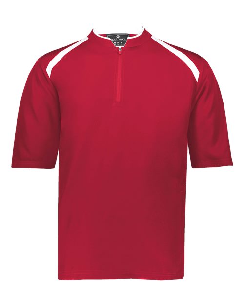 Holloway Men's Clubhouse Short Sleeve Quarter-Zip Pullover - Holloway 229581